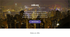 Desktop Screenshot of cnbb.org